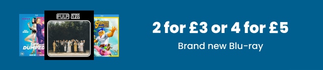 2 for £3 or 4 for £5 on Pre-Owned Media